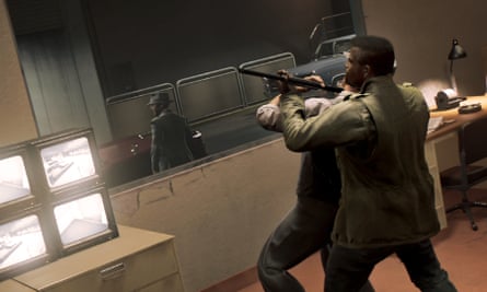 Mafia 3 screenshot showing a fight