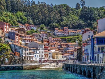 Cudillero fishing village in Asturias, in northern Spain.