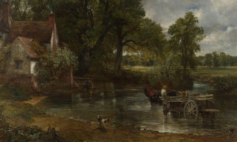 Pastoral perfection … The Hay Wain (1821) by Constable