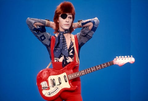 ‘A series of musical shifts that seemed to drag the rest of pop along in their wake’ … David Bowie on Dutch TV in 1974.