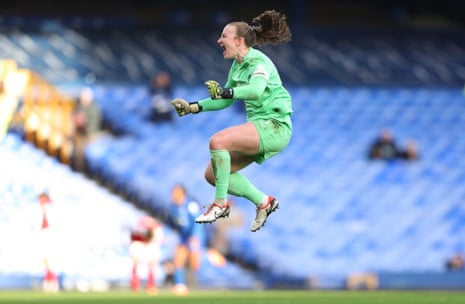 Courtney Brosnan celebrates teammate Honoka Hayashi scoring
