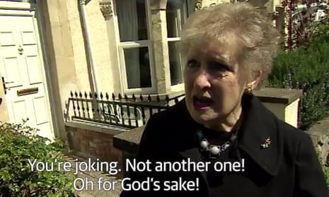 Brenda from Bristol reacts to news of the announcement of the general election.