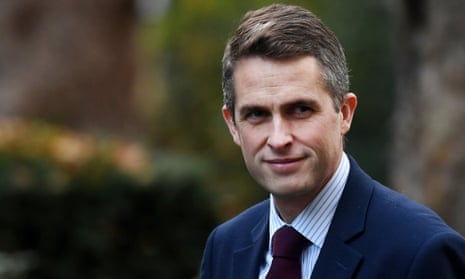 The new secretary of state for defence, Gavin Williamson