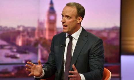 Dominic Raab on the Andrew Marr Show