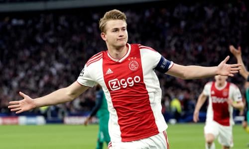 Matthijs De Ligt Joins Juventus From Ajax In 75m Deal Football The Guardian