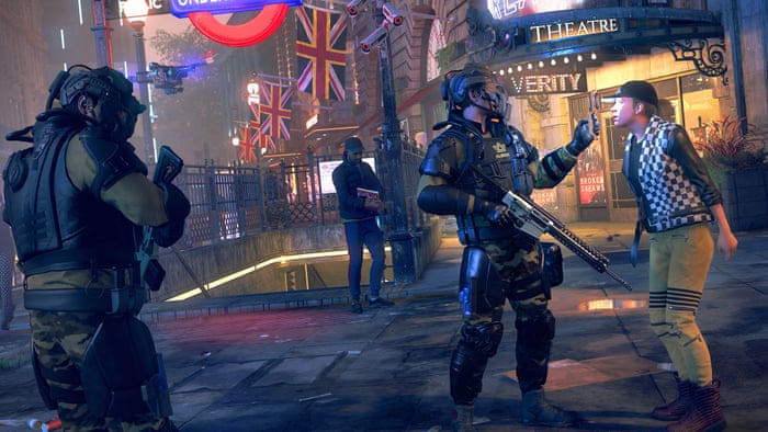 Watch Dogs Legion S Dystopian Post Brexit London Games The Guardian
