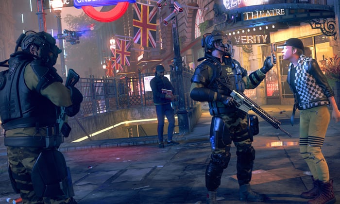 Video Game London In Watch Dogs Legion Shows Us The Darkest Timeline Games The Guardian