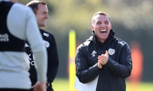 The battle for seventh is heating up and Leicester are facing their bogey team, but Brendan Rodgers doesn’t look worried.