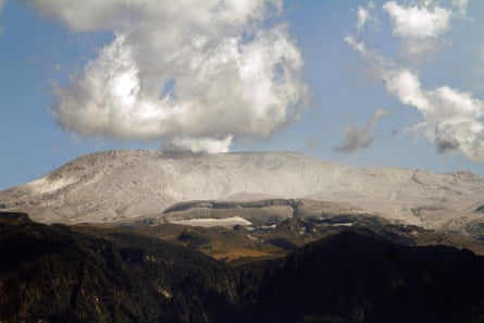 The Nevado del Ruiz volcano