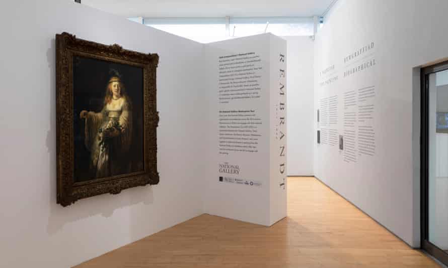 NPG on Tour. Rembrandt’s Saskia van Uylenburgh in Arcadian Costume at the Oriel Davies Gallery