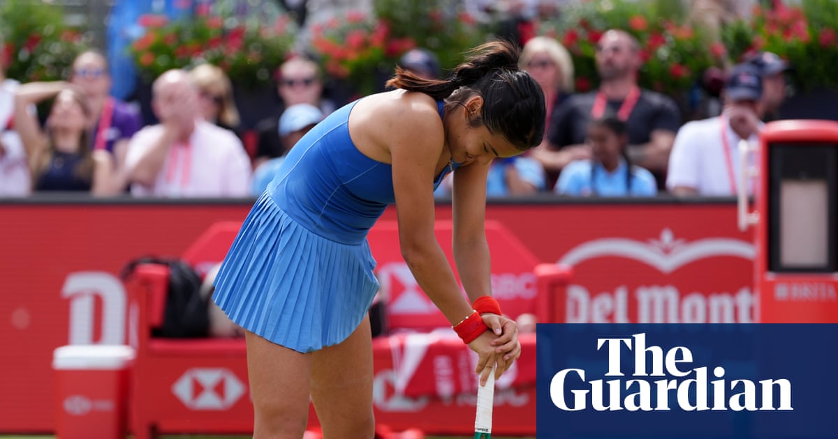 Emma Raducanu fights back from shocking start but loses Queen’s final to Donna Vekic