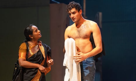Nadie Kammallaweera and Shiv Palekar in Counting and Cracking at the Royal Lyceum theatre.