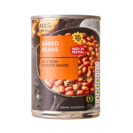 M&S baked beans