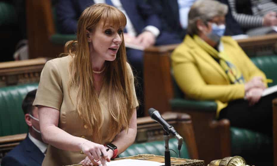 The Labour party’s deputy leader, Angela Rayner