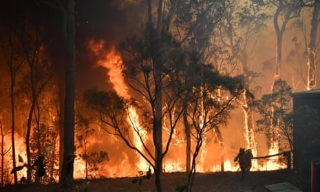 More than 60 bushfires are burning across New South Wales, including the 180,000-hectare fire at Gospers Mountain, in Sydney’s north-west.