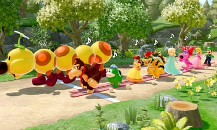 A scene from Mario Party Jamboree.