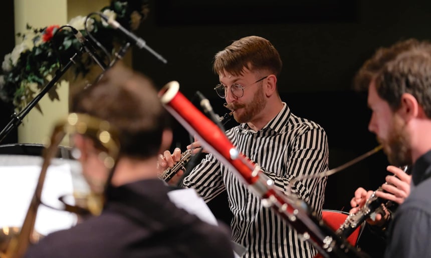 Riot Ensemble at Huddersfield contemporary music festival.