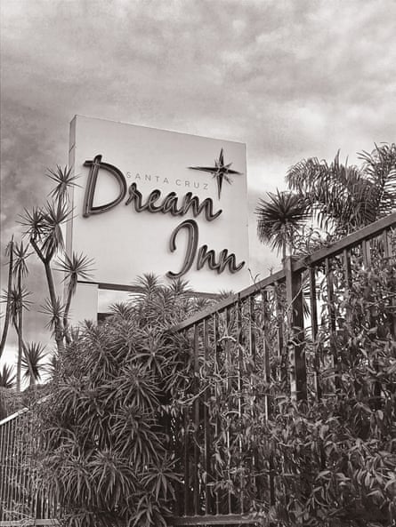 Polaroid memories … Dream Inn in Santa Cruz.