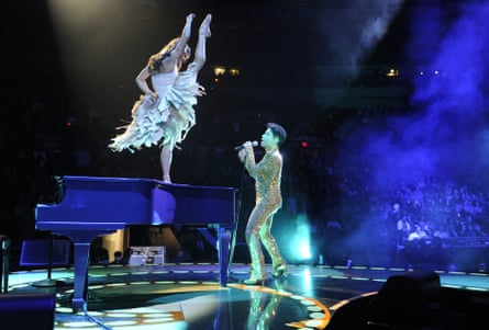 Copeland performs with Prince on his 2011 Welcome 2 America at Madison Square Garden, New York.