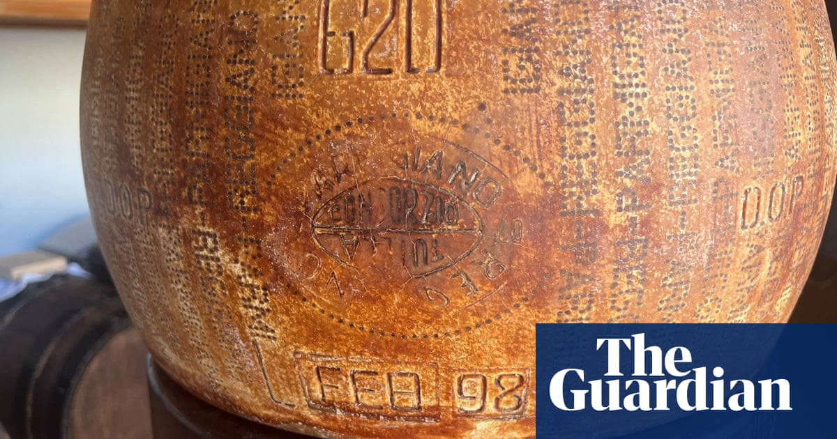 Wheel of 20th-century Italian cheese smashes record for oldest parmesan