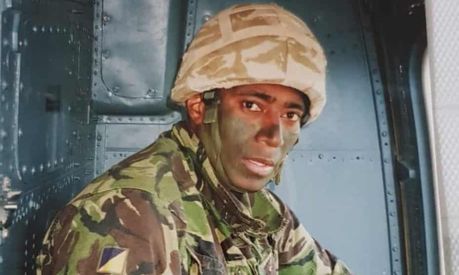 Taitusi Ratucaucau serving in the British army in Afghanistan in 2009.