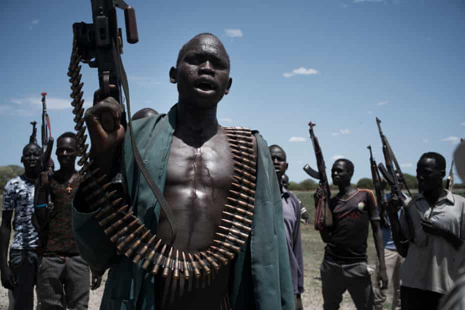 Members of South Sudan’s Nuer white army