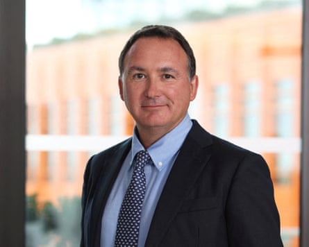 GSK’s caller CEO Luke Miels poses astatine GSK office successful London