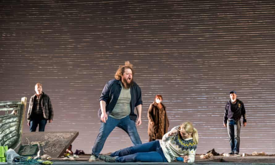 ‘Clear and gripping’ … Deborah Warner’s production of Peter Grimes at the Royal Opera House, London.