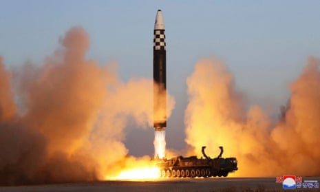the launch of an intercontinental ballistic missile in March