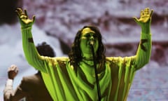 Musician Antony Hegarty performing live