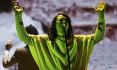 Primavera Sound Music Festival<br>epa04773136 Frontman of US band 'Antony and the Johnsons' Antony Hegarty (L) performs  during the first day of the Primavera Sound Music Festival at Parc Forum of Barcelona, Spain, 28 May 2015. Primavera Sound will run from 28 to 30 May.  EPA/ALEJANDRO GARCIA