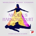 The art work for Nikolaus Harnoncourt: Mendelssohn, Wagner, Schumann.