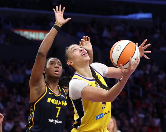 Sex toy tossed on LA Sparks’ court in third WNBA incident in past seven days
