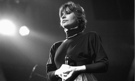 Astrud Gilberto performing in Amsterdam in 1988.