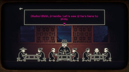 Ohoho! Shhh, friends. Let’s see if he’s here to play.