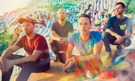 Coldplay (left to right): Jonny Buckland, Will Champion, Chris Martin and Guy Berryman