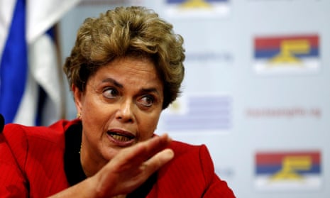 Dilma Rousseff has accused Michel Temer of treachery after he took over the presidency when she was removed.