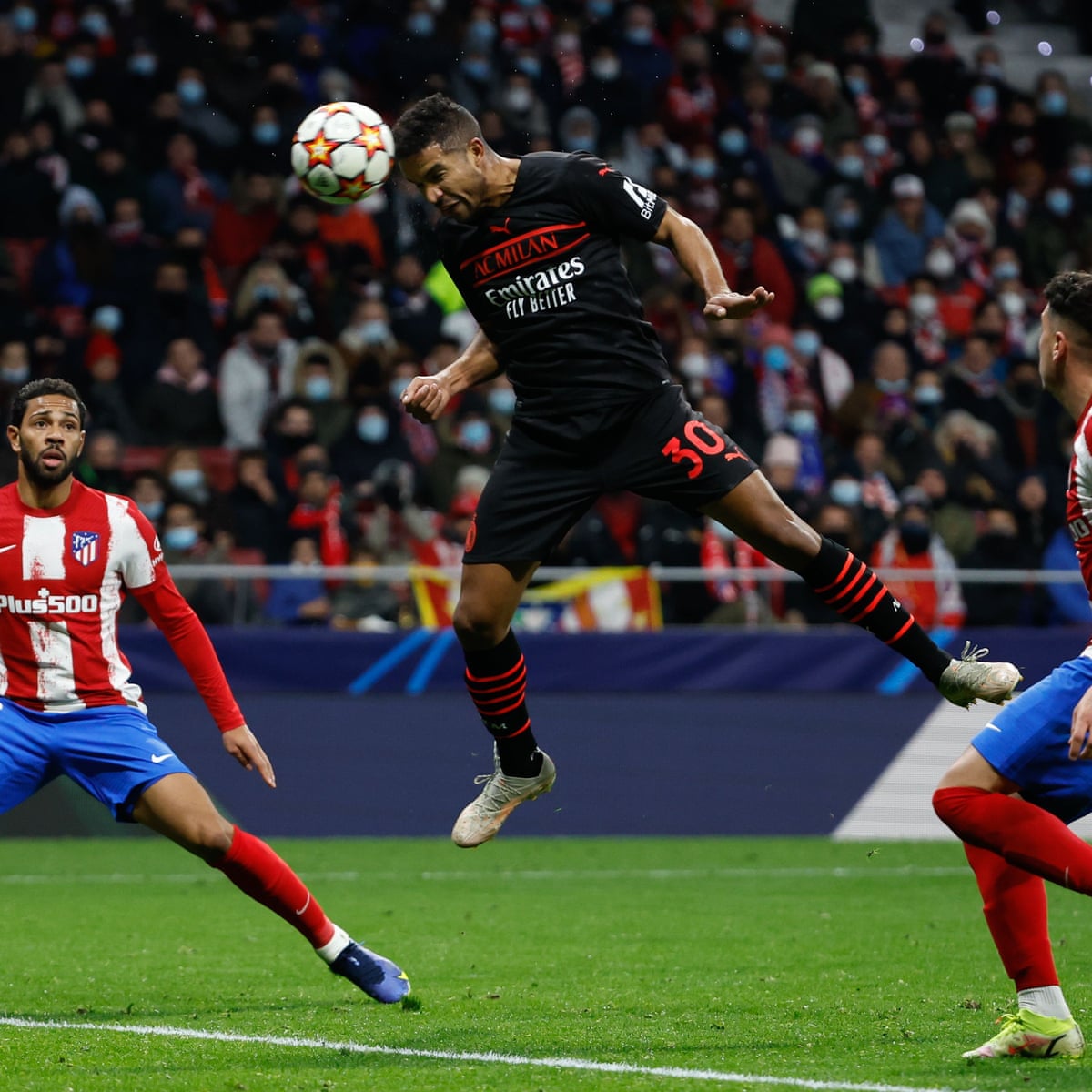 junior messias delivers late winner for milan to leave atletico madrid in trouble champions league the guardian