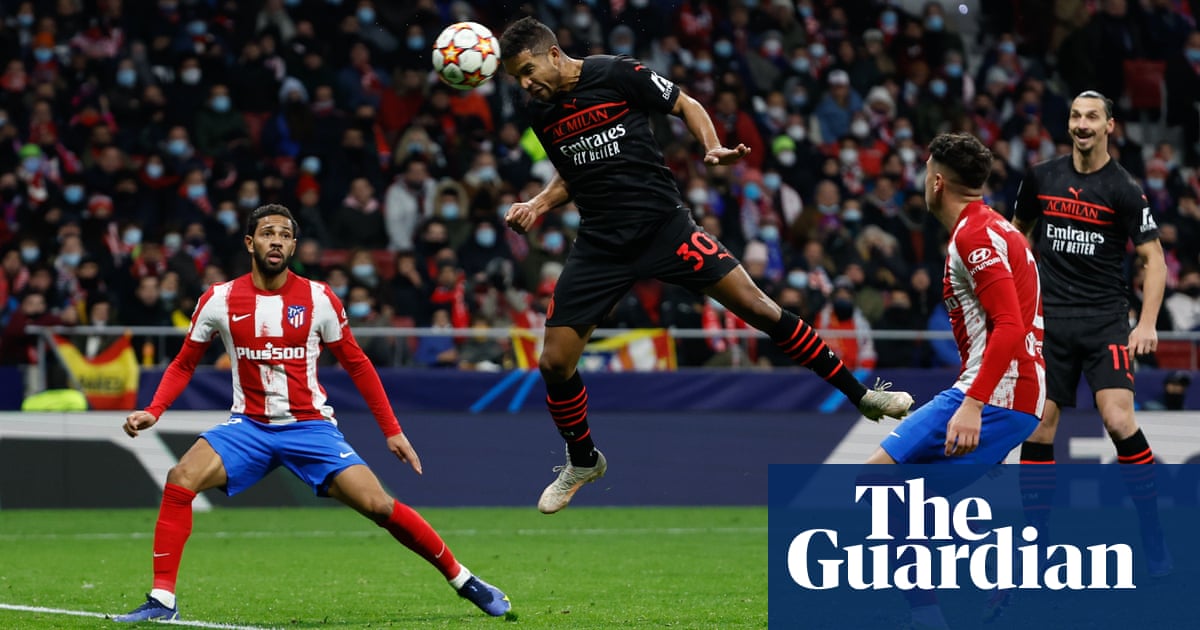 junior messias delivers late winner for milan to leave atletico madrid in trouble champions league the guardian