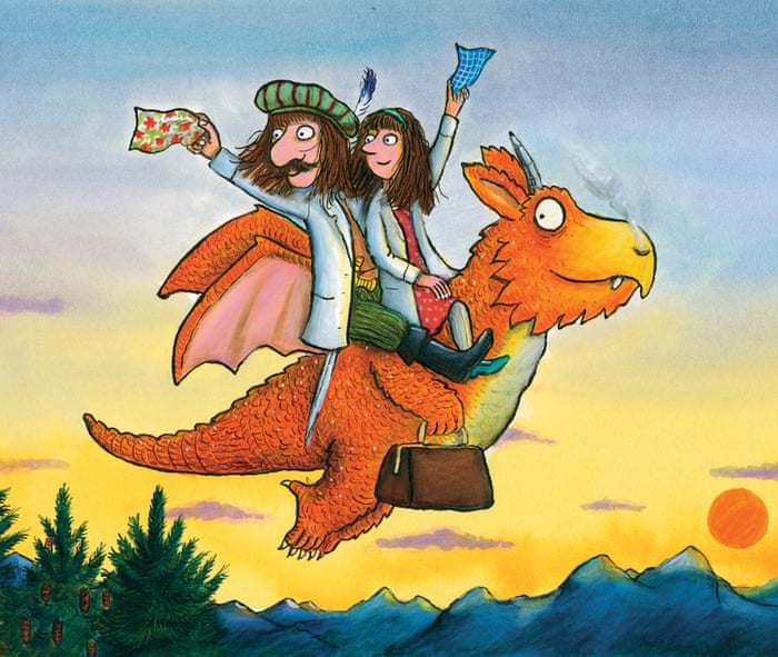 The Creation Of Zog By Axel Scheffler In Pictures Books The Guardian