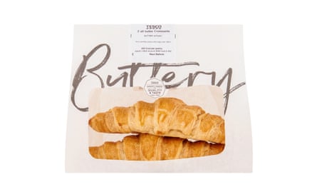 FILTER Tesco 2 All Butter Croissants