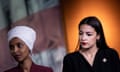 Alexandria Ocasio-Cortez and Ilhan Omar have touted their progressive credentials – but centrist Democrats are not so easily persuaded.