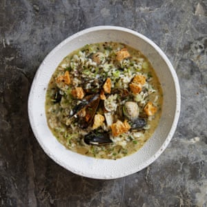 Nathan Outlaw's shellfish risotto