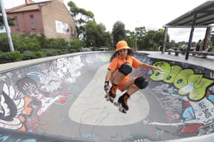 Sugu Valbuena Sanchez at the Sydenham skate park