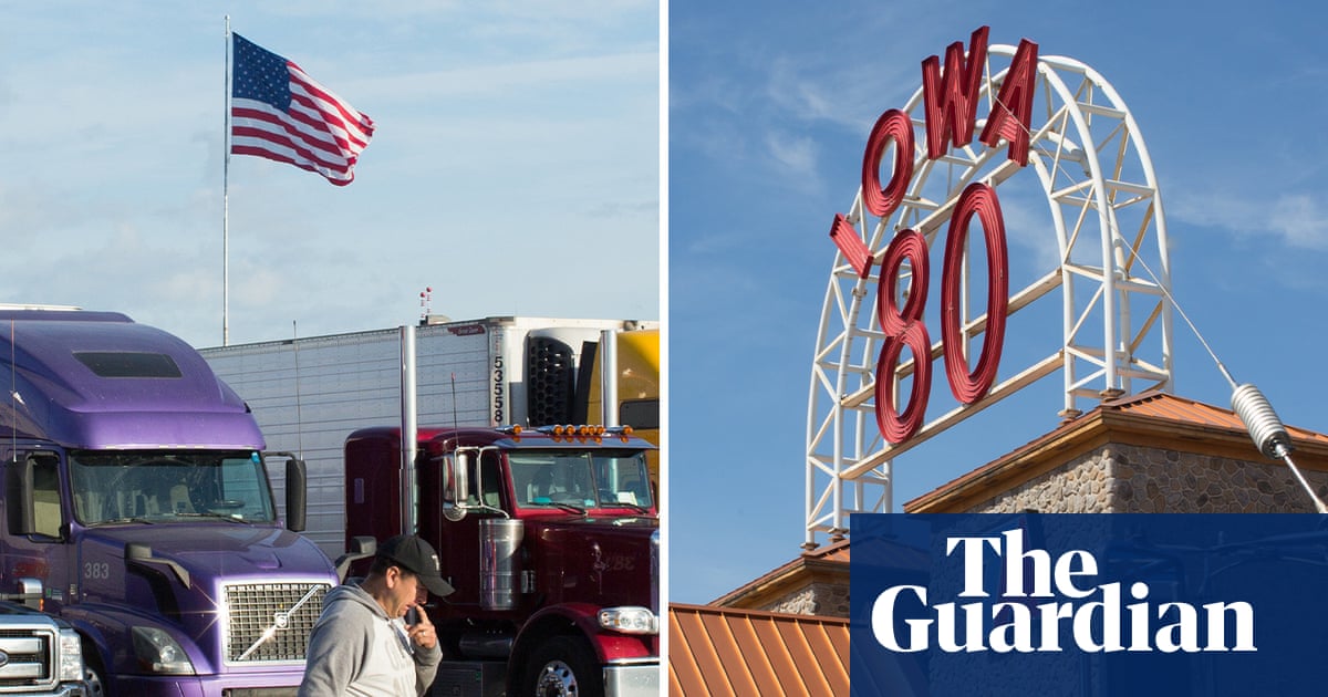 Pumped up: travelers at a unique truck stop in Iowa on ‘ridiculous’ gas prices