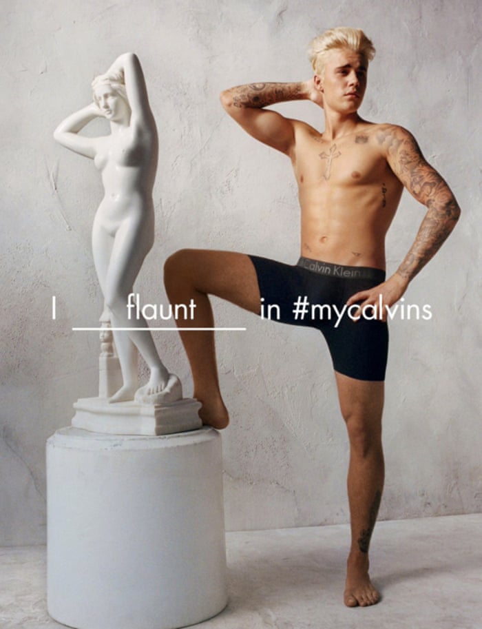 Image 900590 Justin Bieber S Calvin Klein Ads Know Your Meme