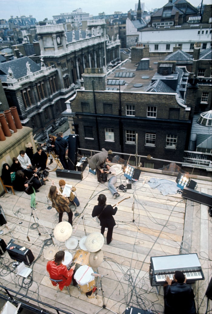 Annoying snobs was part of the fun': Paul McCartney and more on the Beatles' rooftop farewell | Documentary | The Guardian