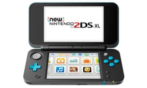 The New Nintendo 2DS XL.