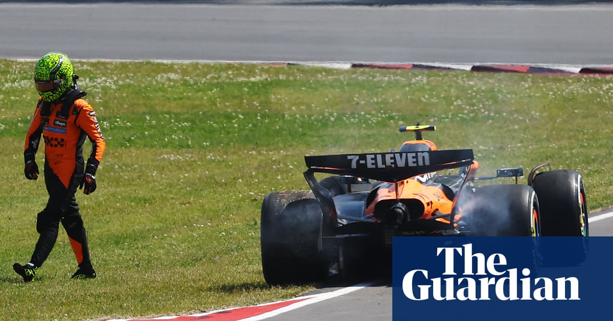 Norris collides with Piastri as Russell wins from pole at Canadian F1 GP