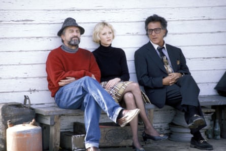 Robert De Niro, Anne Heche and Dustin Hoffman in Wag the Dog